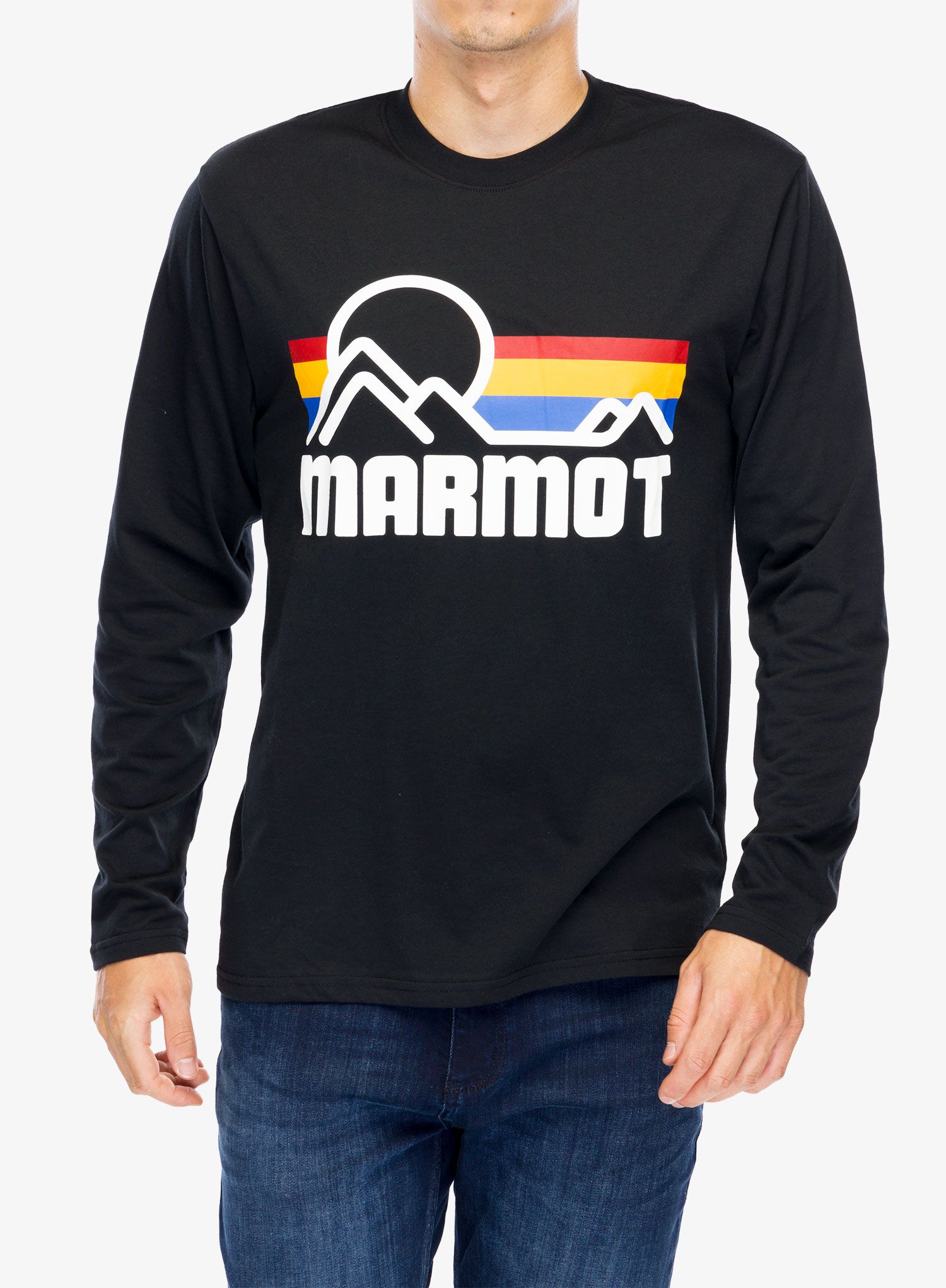 Jopica Marmot Coastal Tee LS - black/multi