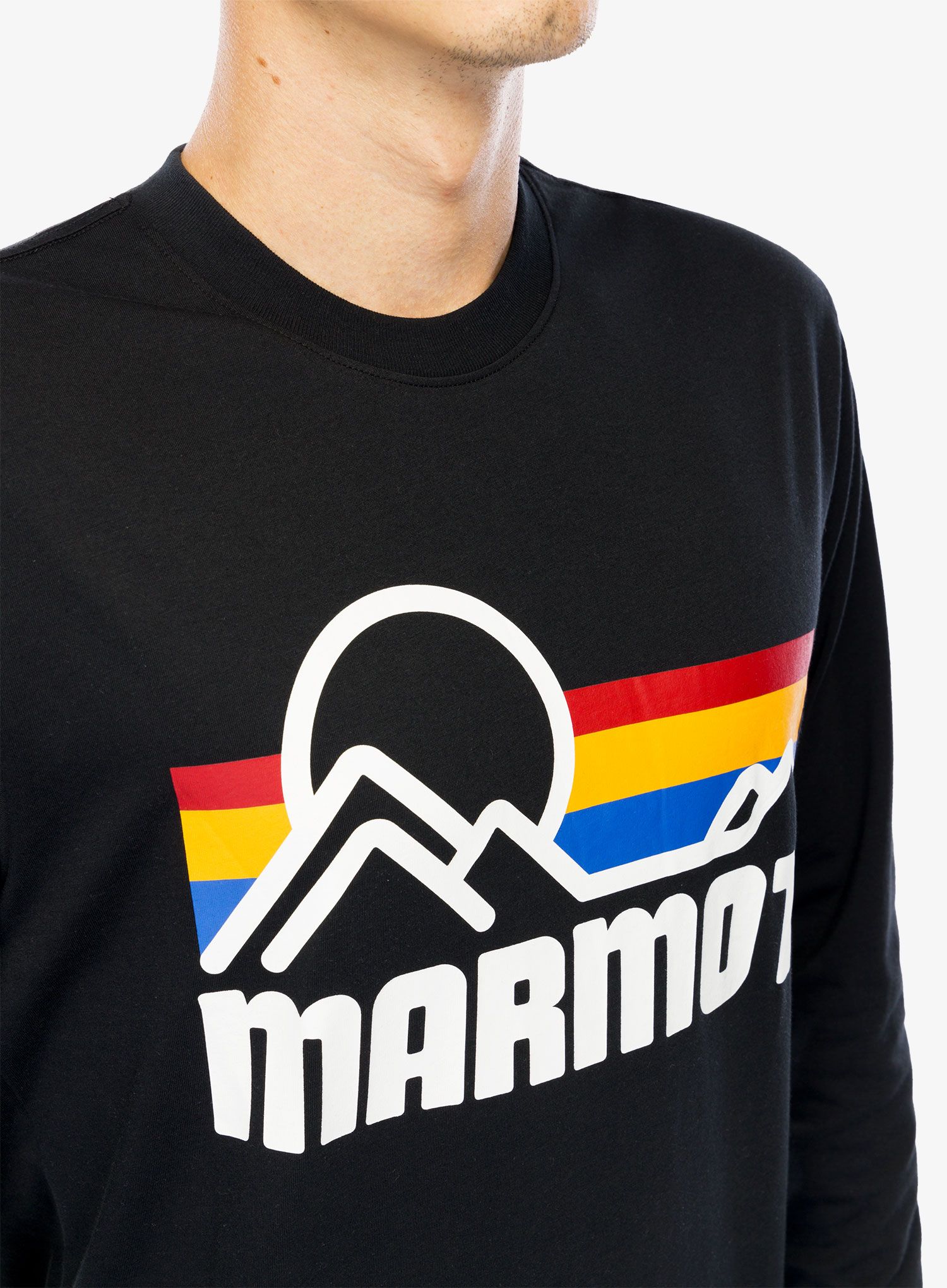 Jopica Marmot Coastal Tee LS - black/multi