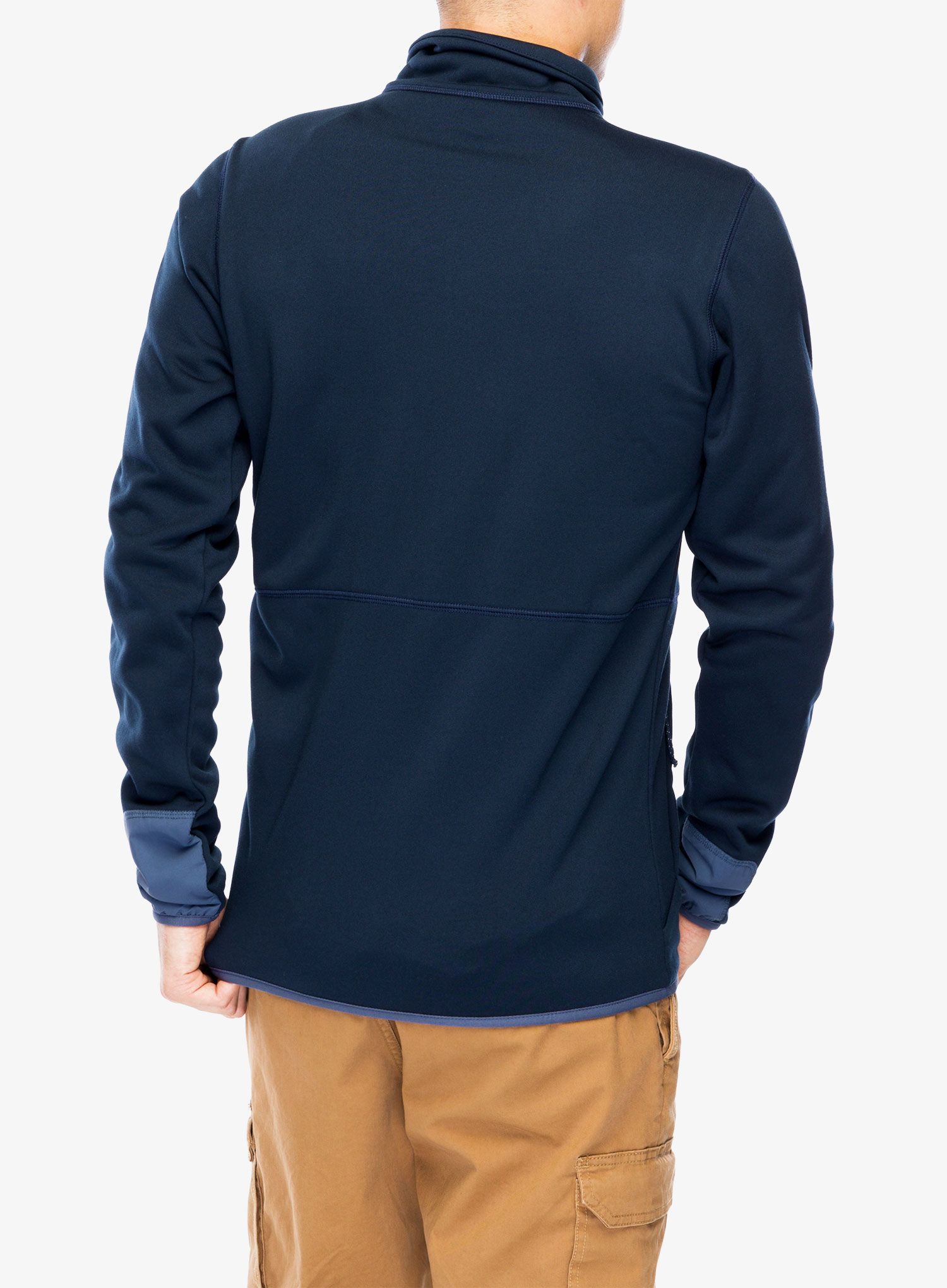 Puloverji brez kapuce Columbia Hike Full Zip - collegiate navy/mountain blue