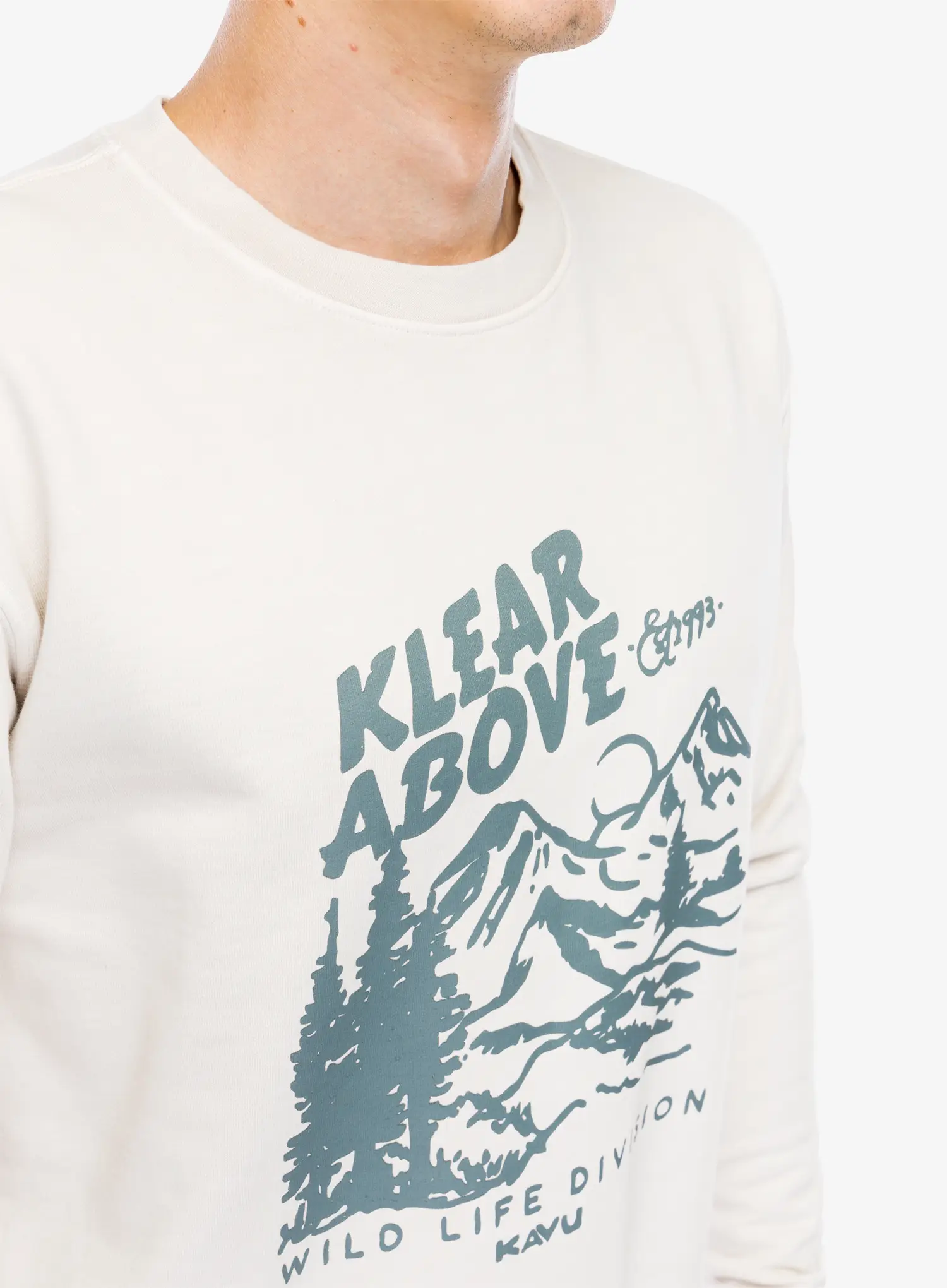 Puloverji brez kapuce Kavu Core Crew - oatmeal