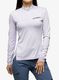 Jopica brez kapuce ženska adidas TERREX Multi Half-Zip LS Tee - silver dawn