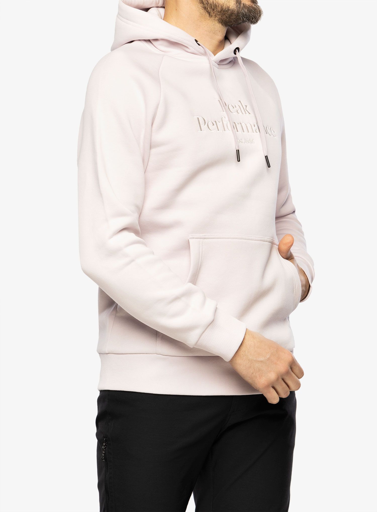 Moška jopica Peak Performance Original Hood - soft cameo