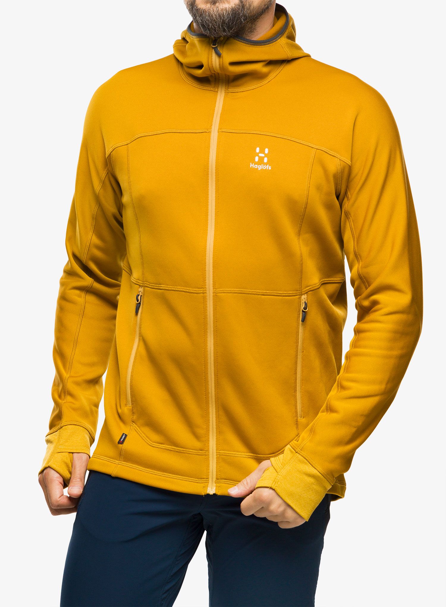 Flis Haglofs Betula Hood - autumn leaves