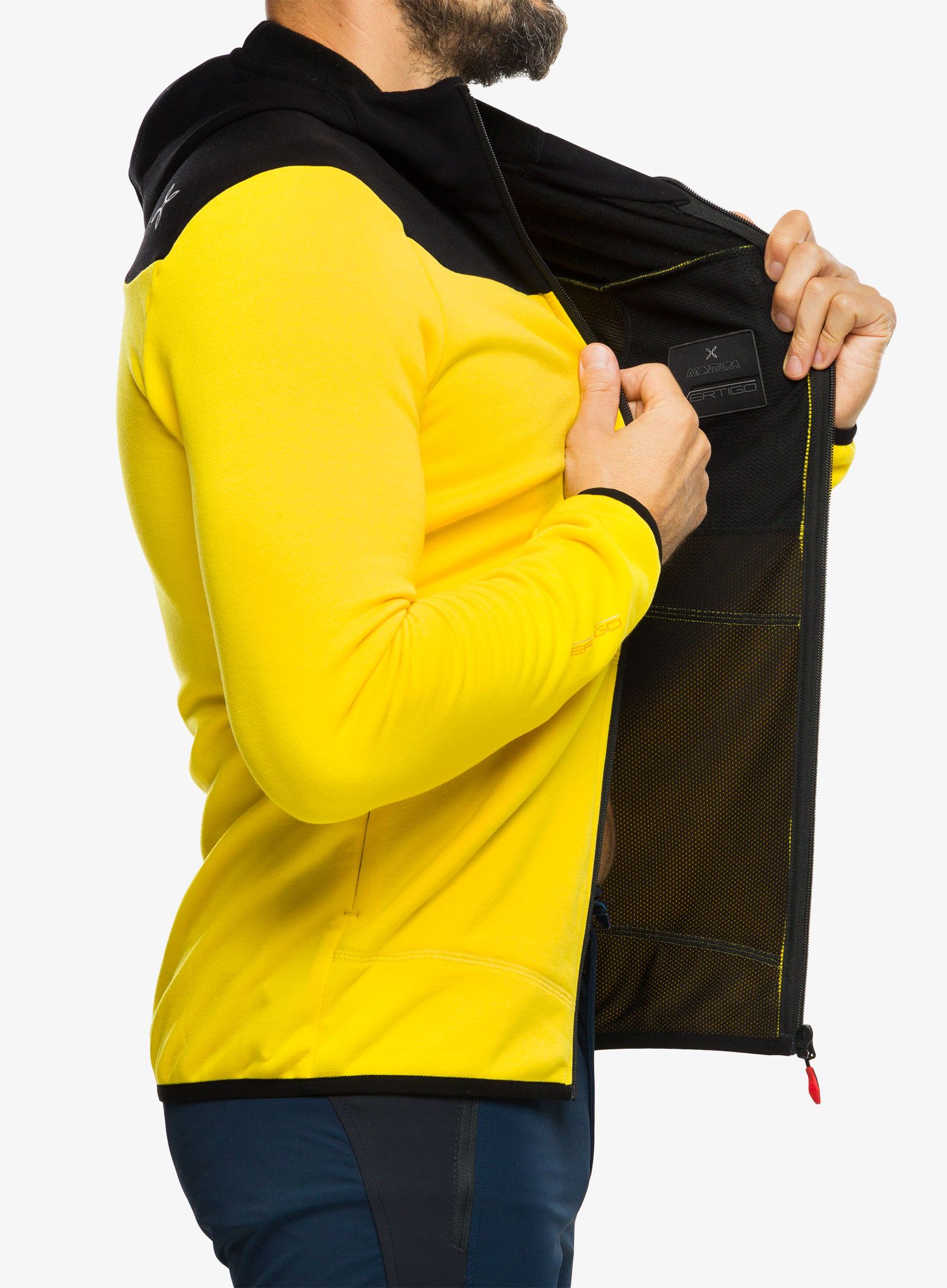Flis Montura Altitude Maglia - yellow