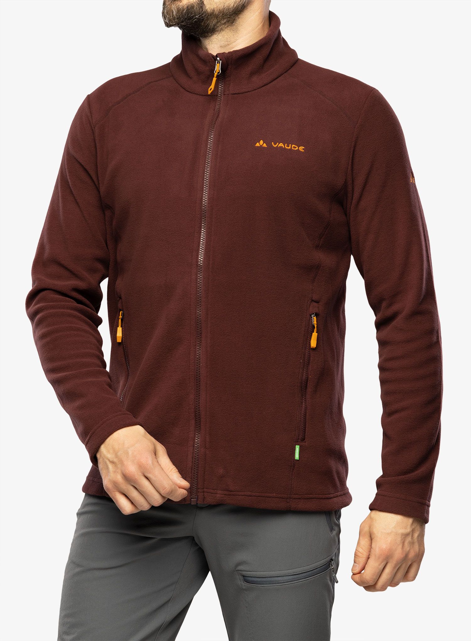 Flis Vaude Rosemoor Fleece Jacket II - dark oak