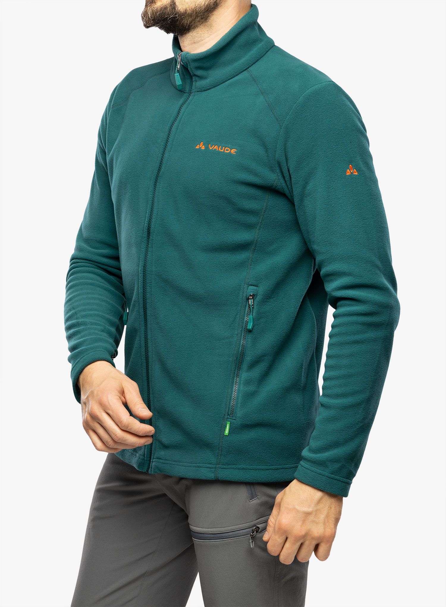 Flis Vaude Rosemoor Fleece Jacket II - mallard green