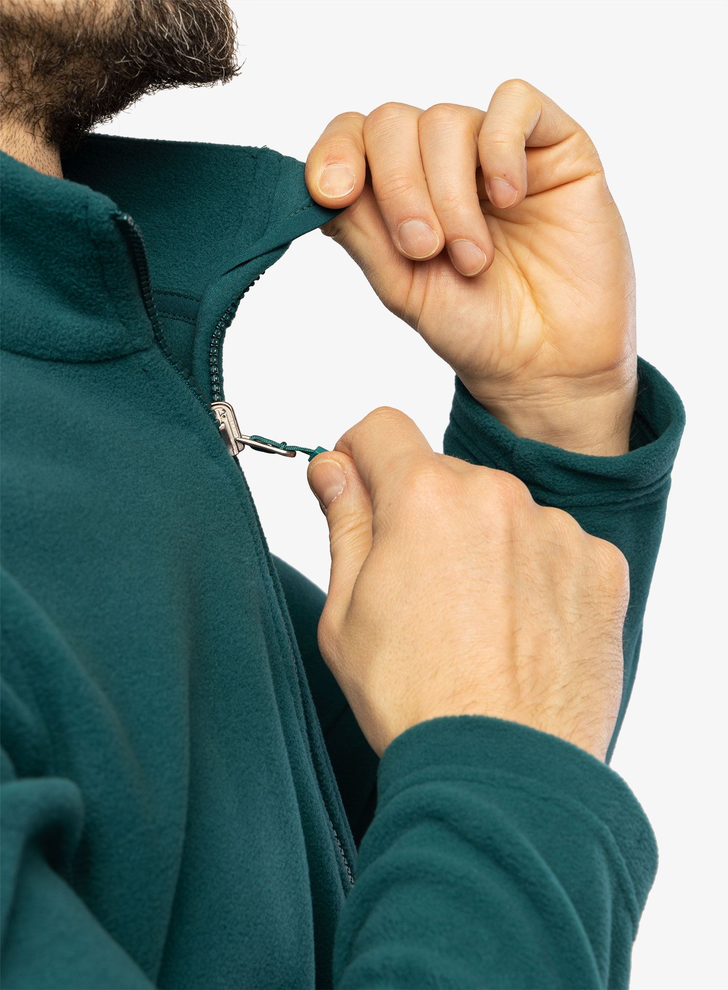 Flis Vaude Rosemoor Fleece Jacket II - mallard green
