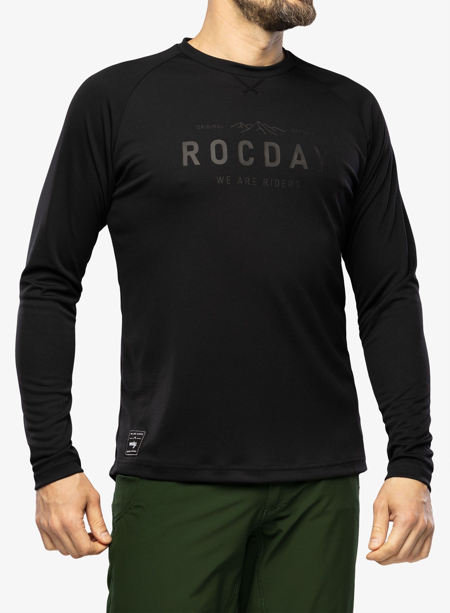 Kolesarska jopa Rocday Patrol - black/grey