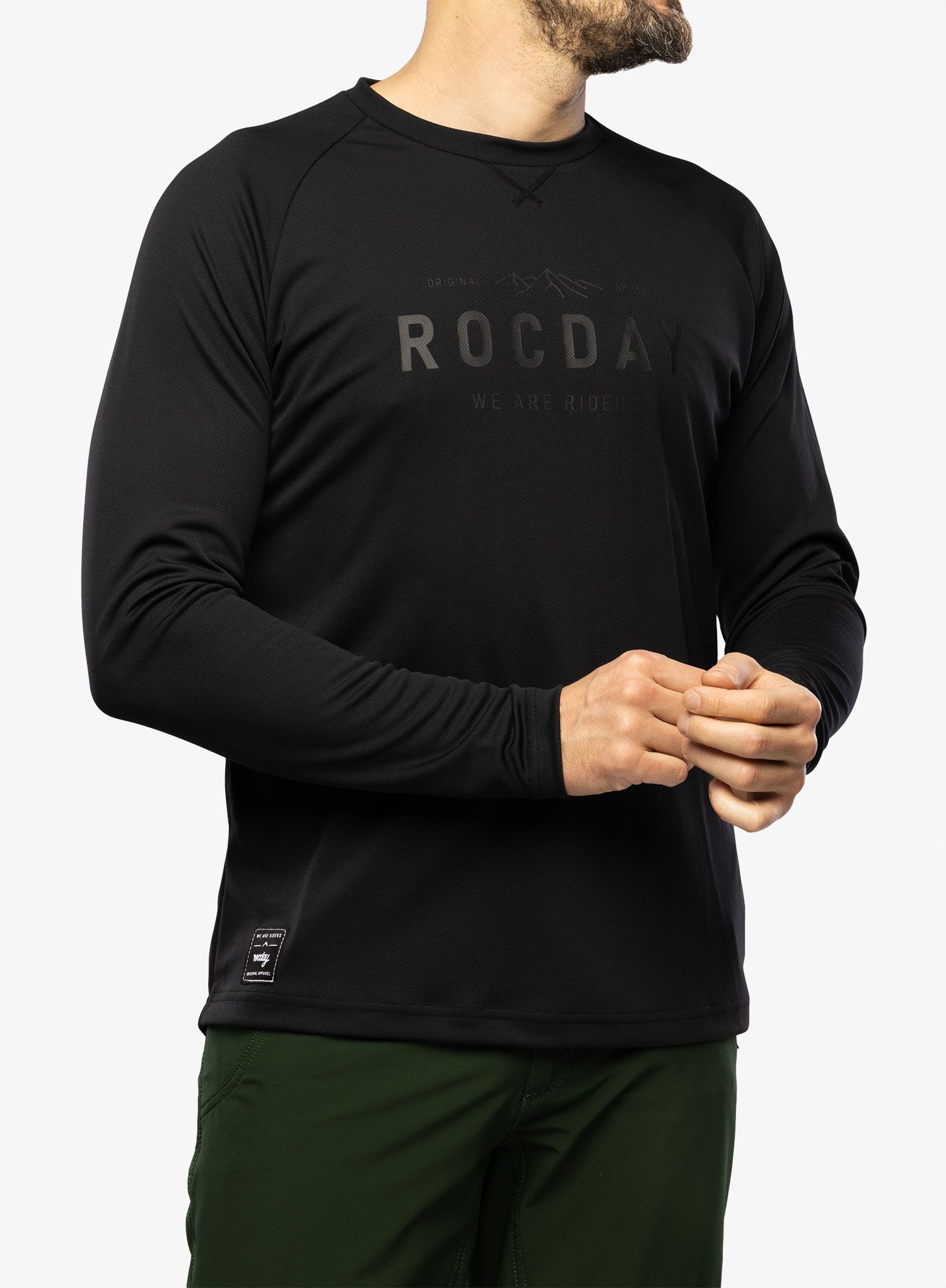 Kolesarska jopa Rocday Patrol - black/grey