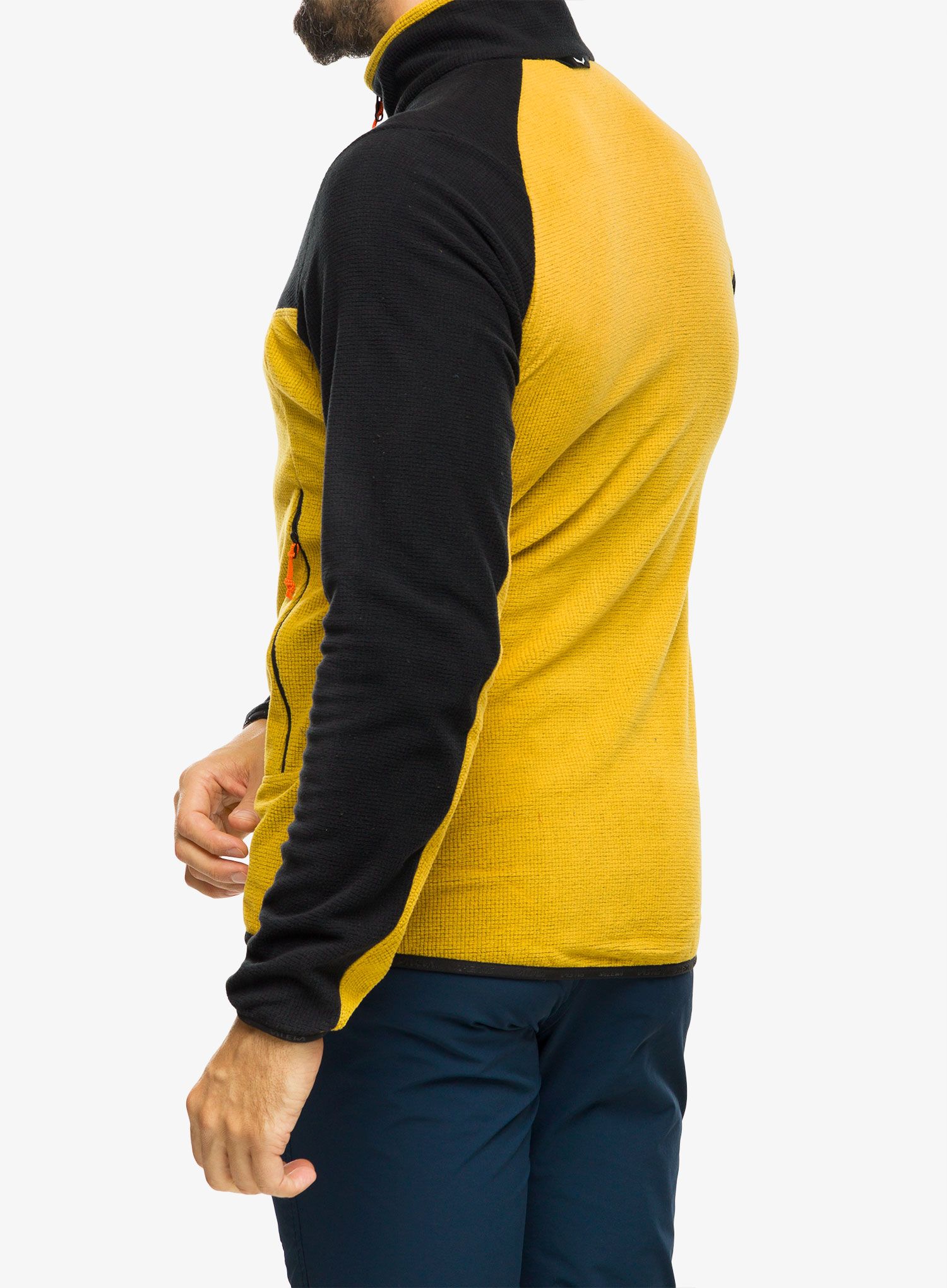 Jopica na zadrgo Salewa Paganella PL Fleece - gold