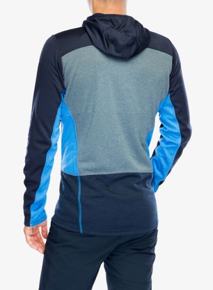 Jopica na zadrgo Haglofs ROC Flash Mid Hood - tarn blue/steel blue