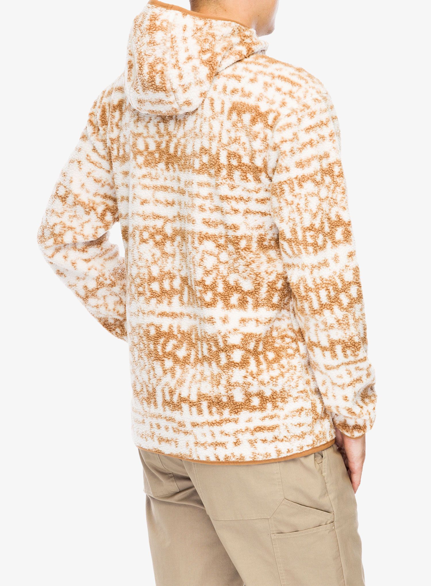 Jopica s kapuco Columbia Helvetia II Printed Hoodie - camel brown stippled stripe