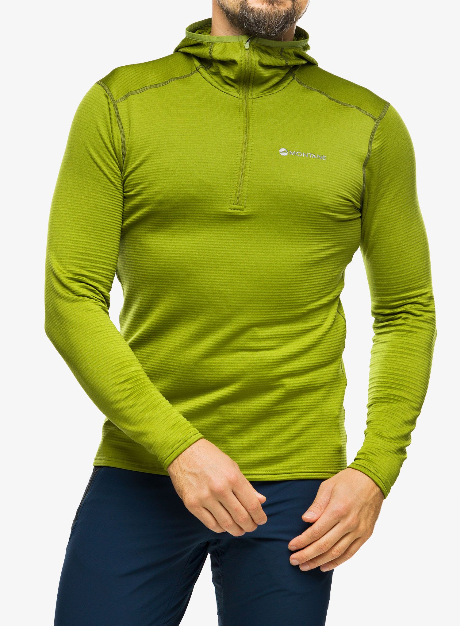 Jopica s kapuco Montane Protium Lite Hoodie - alder green