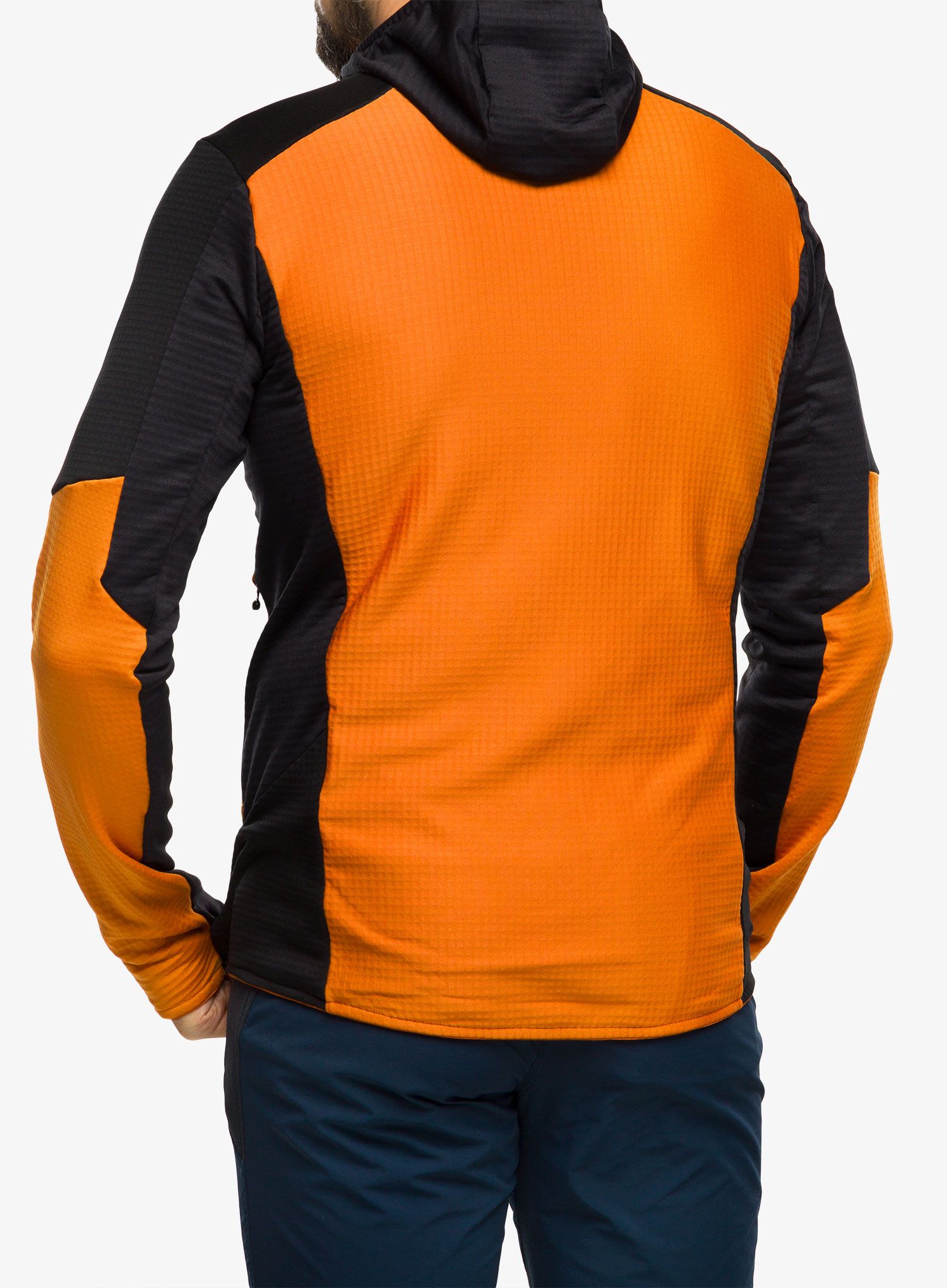 Jopica s kapuco Montura Stretch Color 2 Maglia - mandarine
