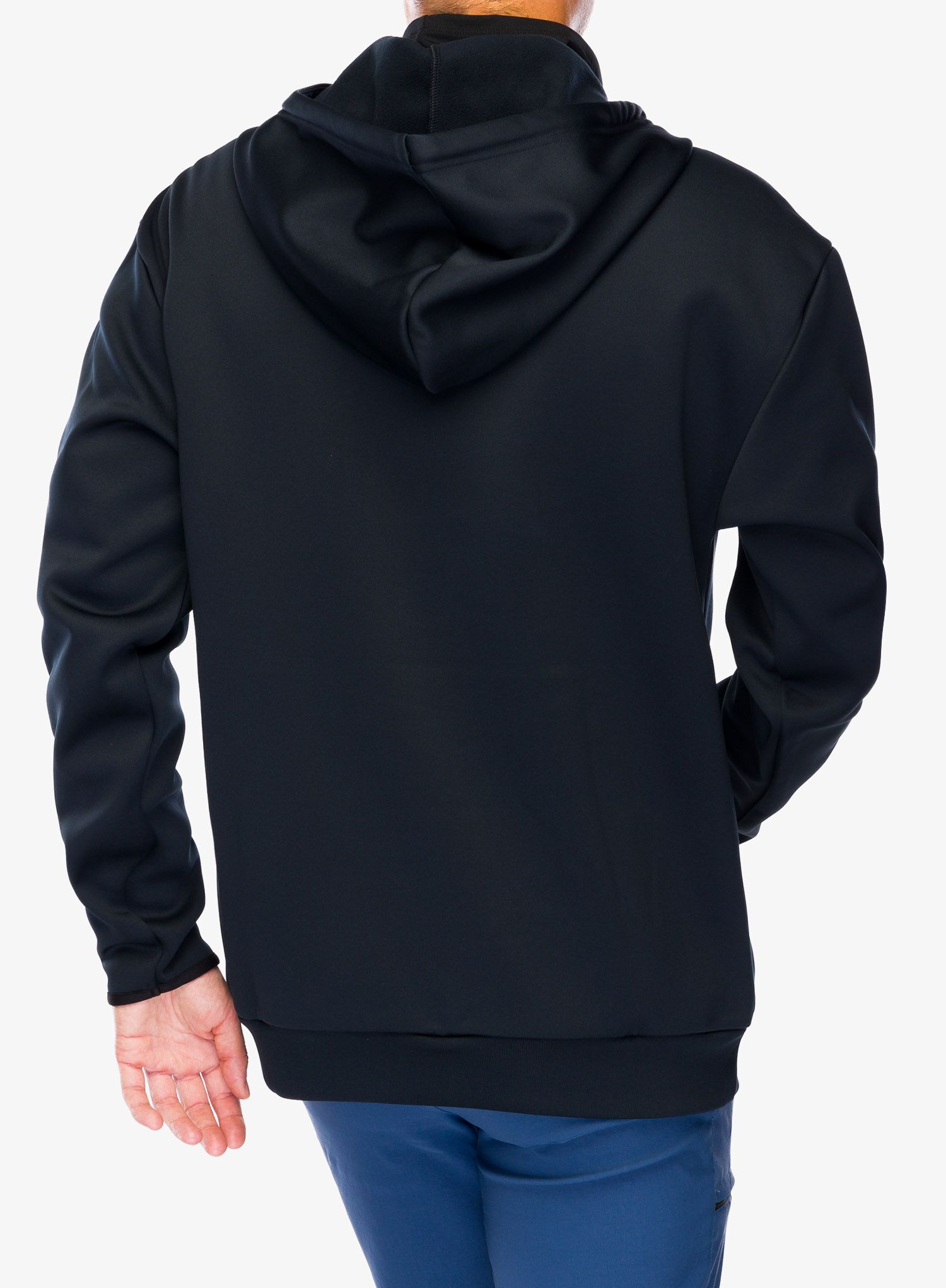 Jopica s kapuco Oakley Rider Long 2.0 Hoodie - black/white