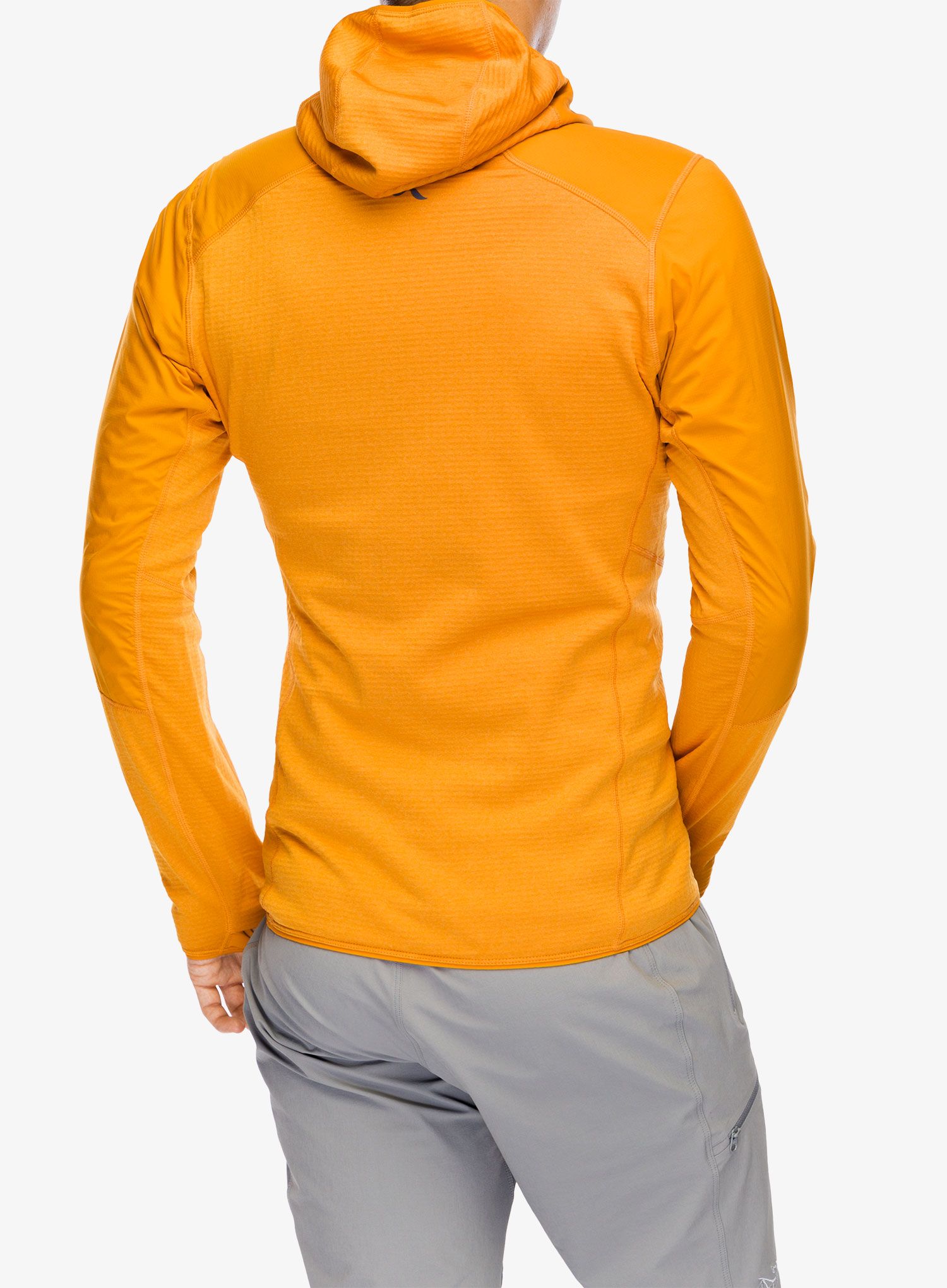 Jopica na zadrgo Rab Ascendor Summit Hoody - marmalade