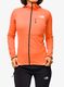 Ženska jopa s kapuco The North Face Summit FutureFleece FZ Hoodie - radiant orange