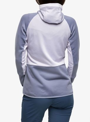 Ženska jopa s kapuco adidas TERREX Tech Flooce Hooded - silver dawn/silver violet