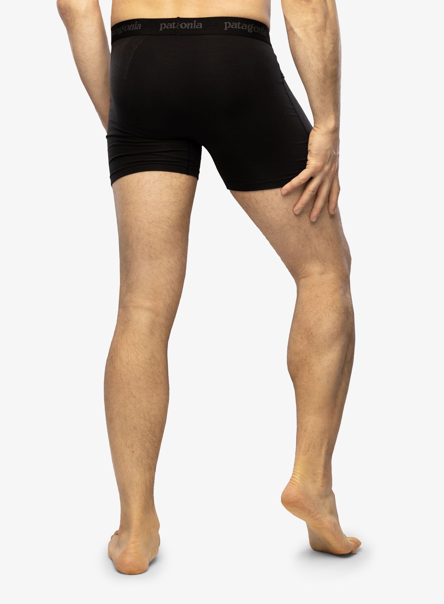 Boksarice Patagonia Essential Boxer Briefs - 3 in - black