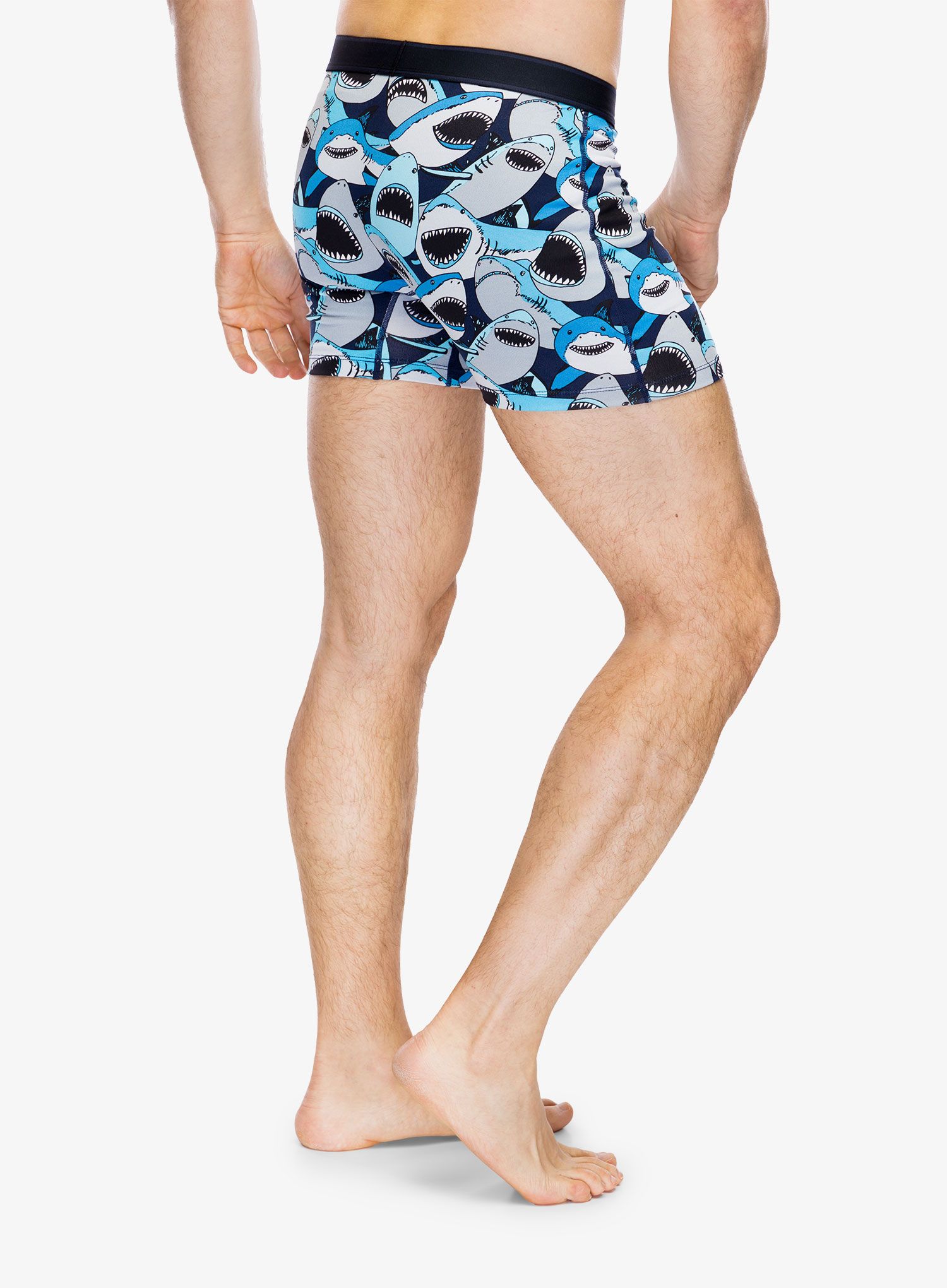 Boksarice Saxx Daytripper Boxer Brief Fly - shark tank/navy