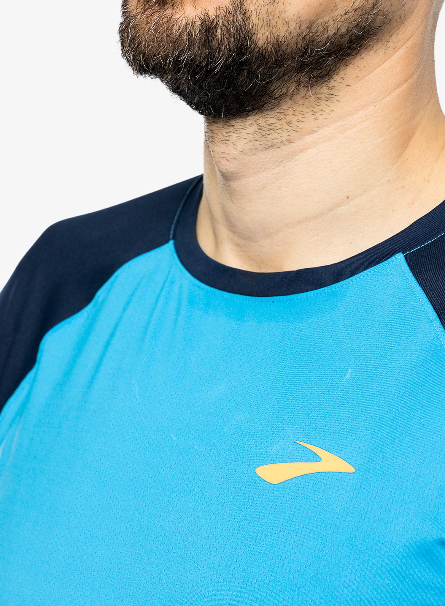 Tekaška jopica Brooks Atmosphere Long Sleeve 2.0 - spring break/navy