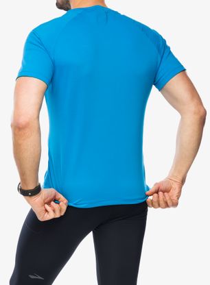 Tekaška majica Brooks Atmosphere Short Sleeve 2.0 - cerulean