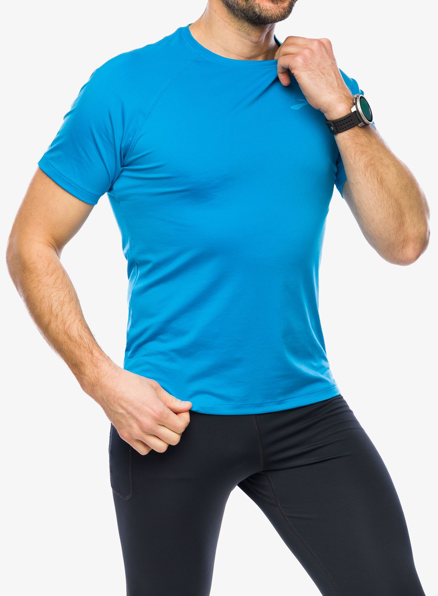 Tekaška majica Brooks Atmosphere Short Sleeve 2.0 - cerulean