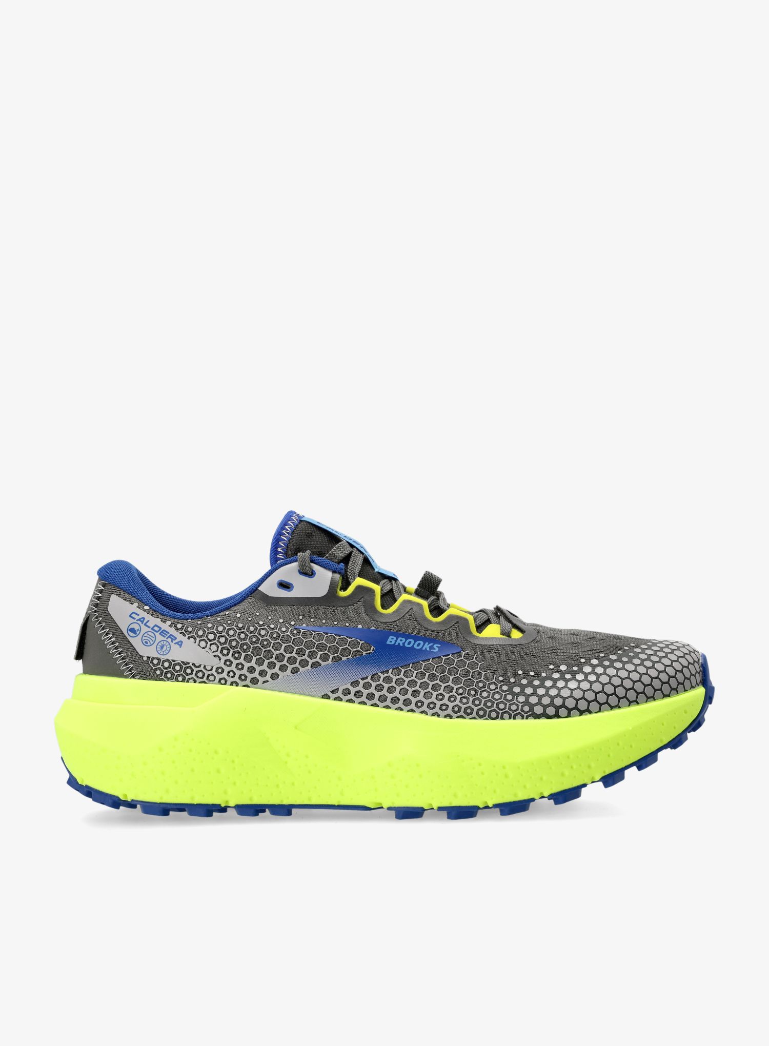 Trail tekaški čevlji Brooks Caldera 6 - gunmetal/surf the web/sulphur