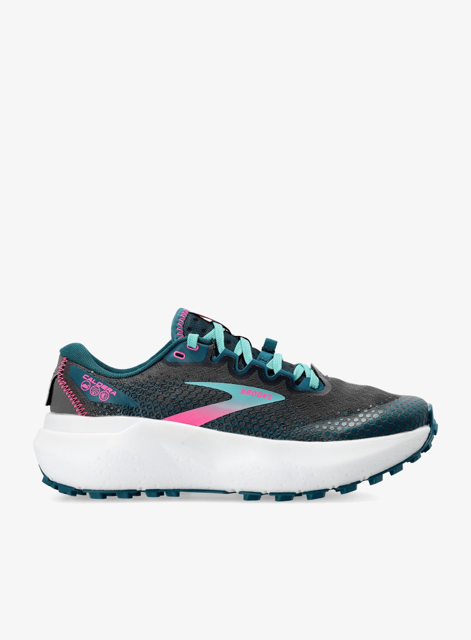 Ženski tekaški čevlji Brooks Caldera 6 - pearl/blue coral/pink