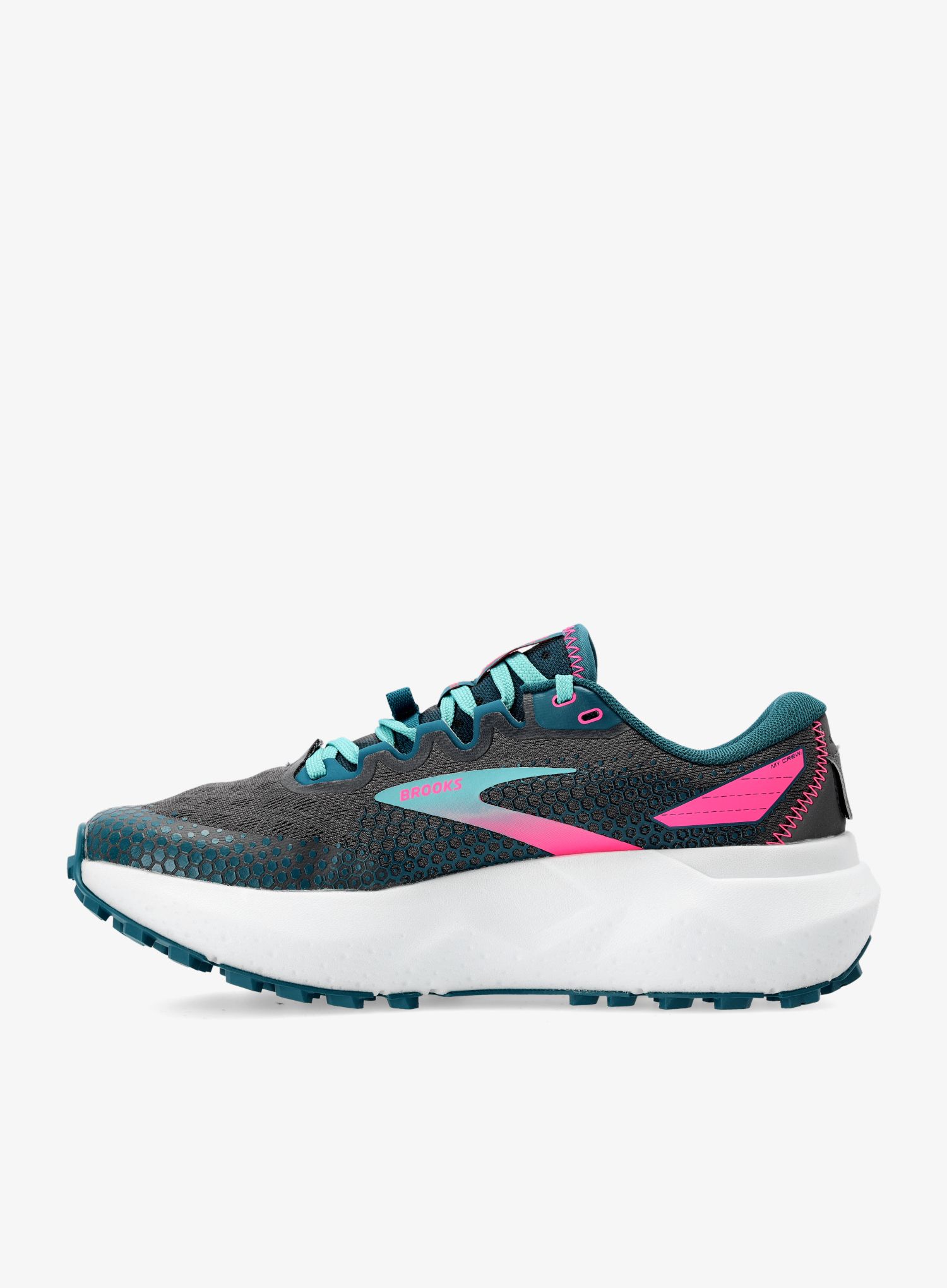 Ženski tekaški čevlji Brooks Caldera 6 - pearl/blue coral/pink