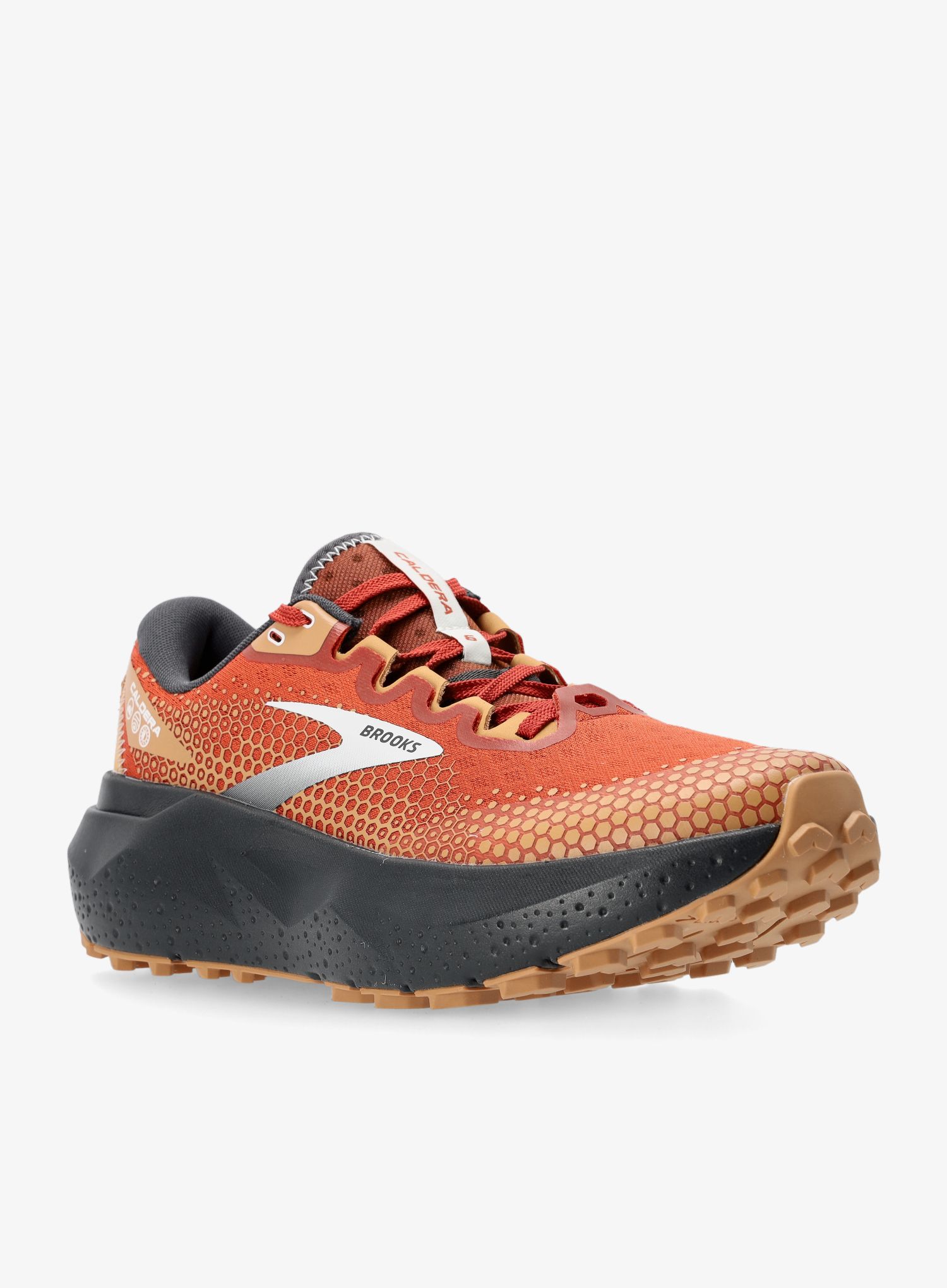 Trail tekaški čevlji Brooks Caldera 6 - rooibos/biscuit/peacoat