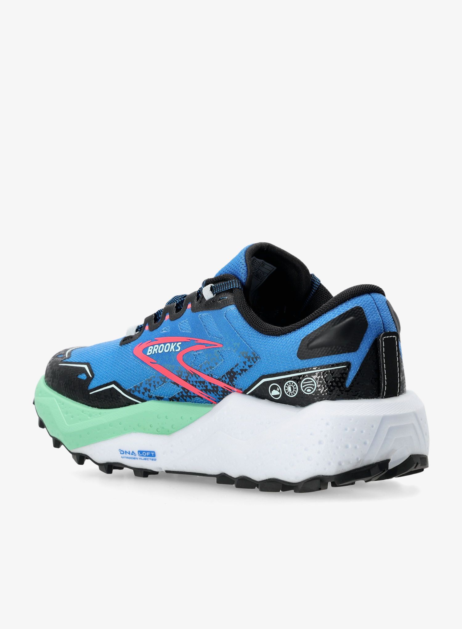 Trail tekaški čevlji Brooks Caldera 7 - blue/black/spring