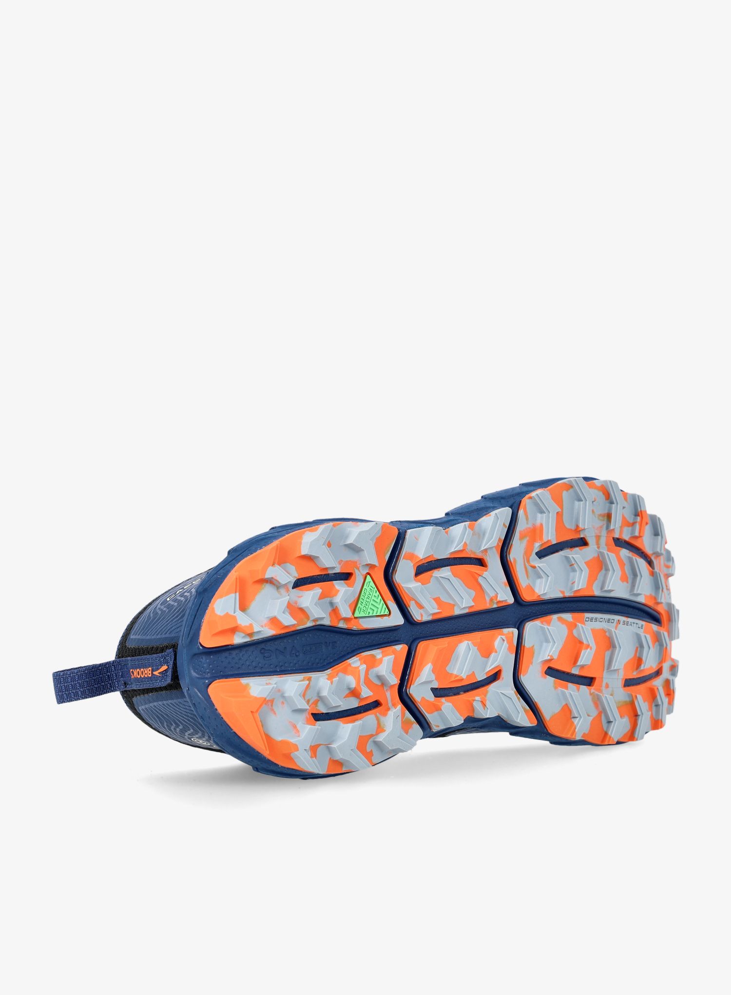 Trail tekaški čevlji Brooks Cascadia 17 GTX - black/blue/firecracker