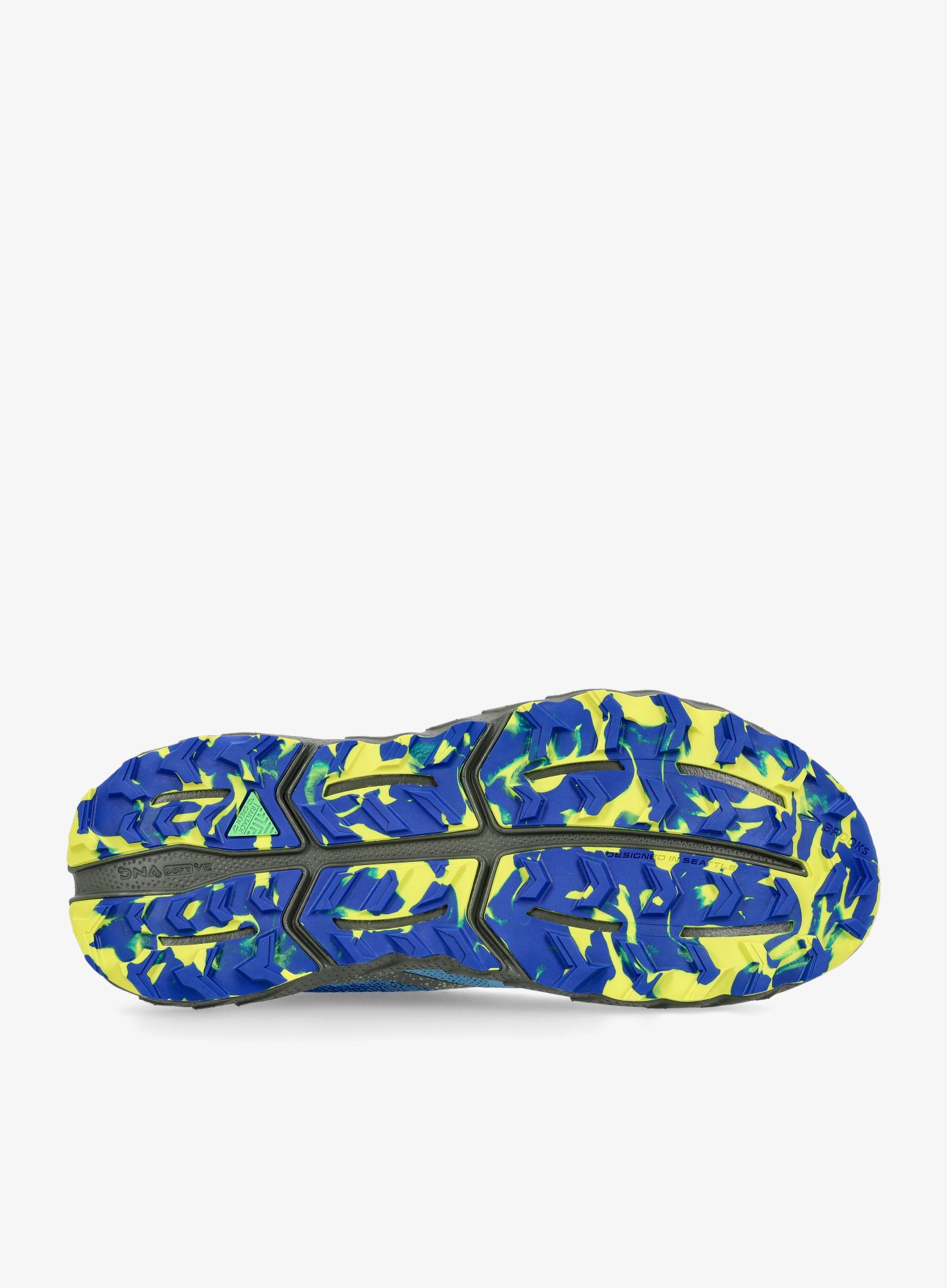 Moški tekaški čevlji Brooks Cascadia 17 - heritage blue/surf/sulphur