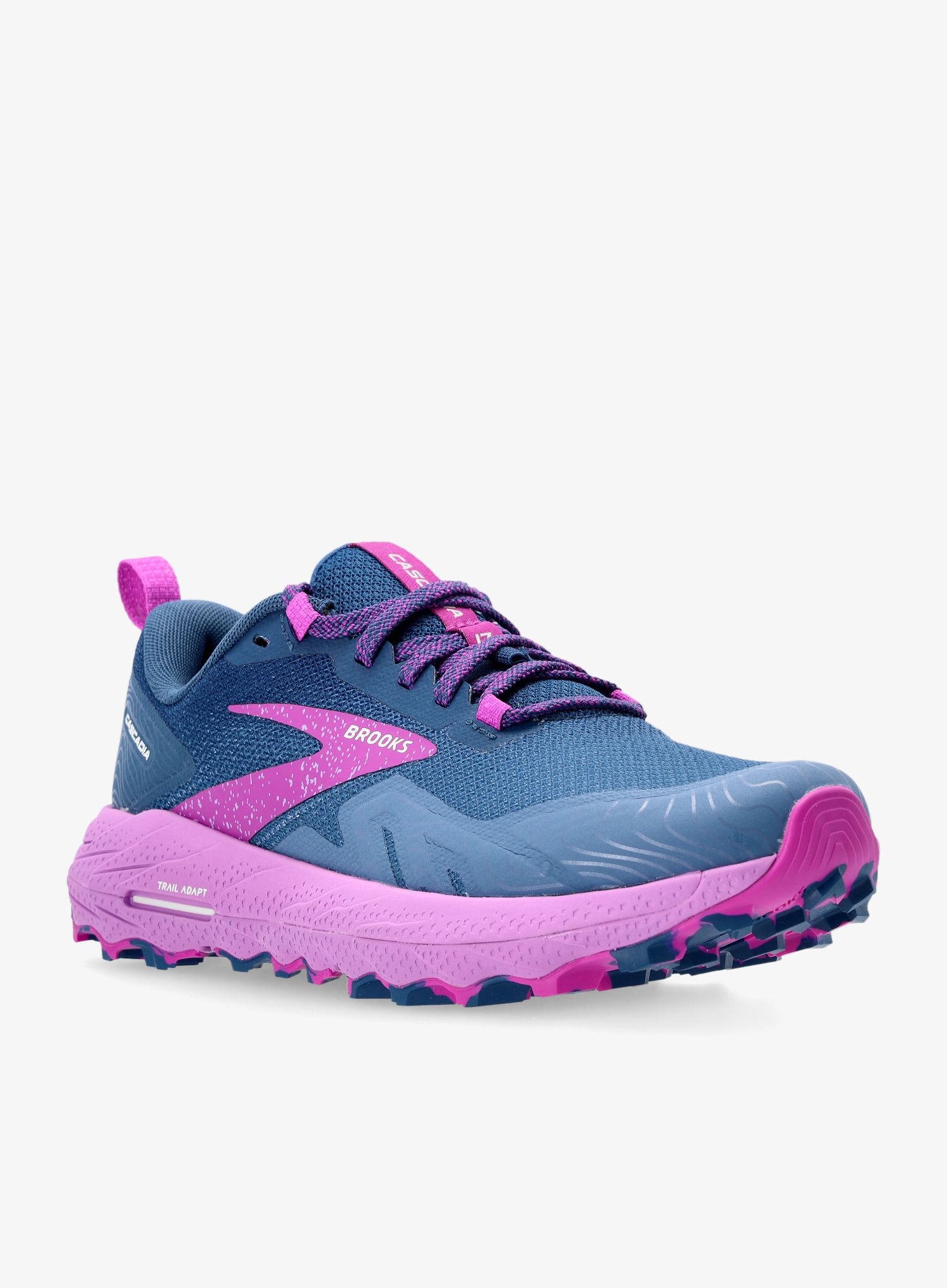 Ženski tekaški čevlji Brooks Cascadia 17 - navy/purple/violet