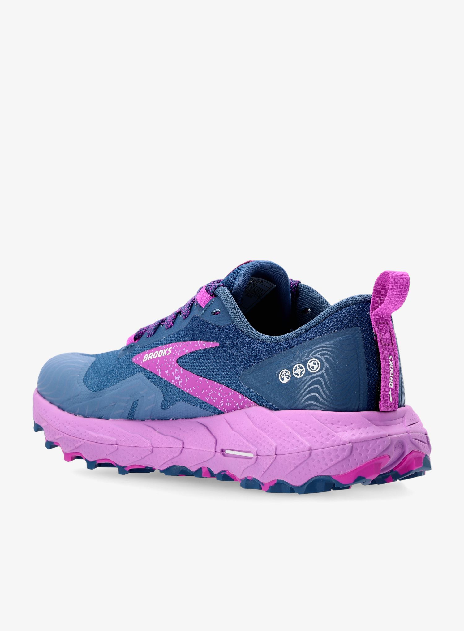 Ženski tekaški čevlji Brooks Cascadia 17 - navy/purple/violet