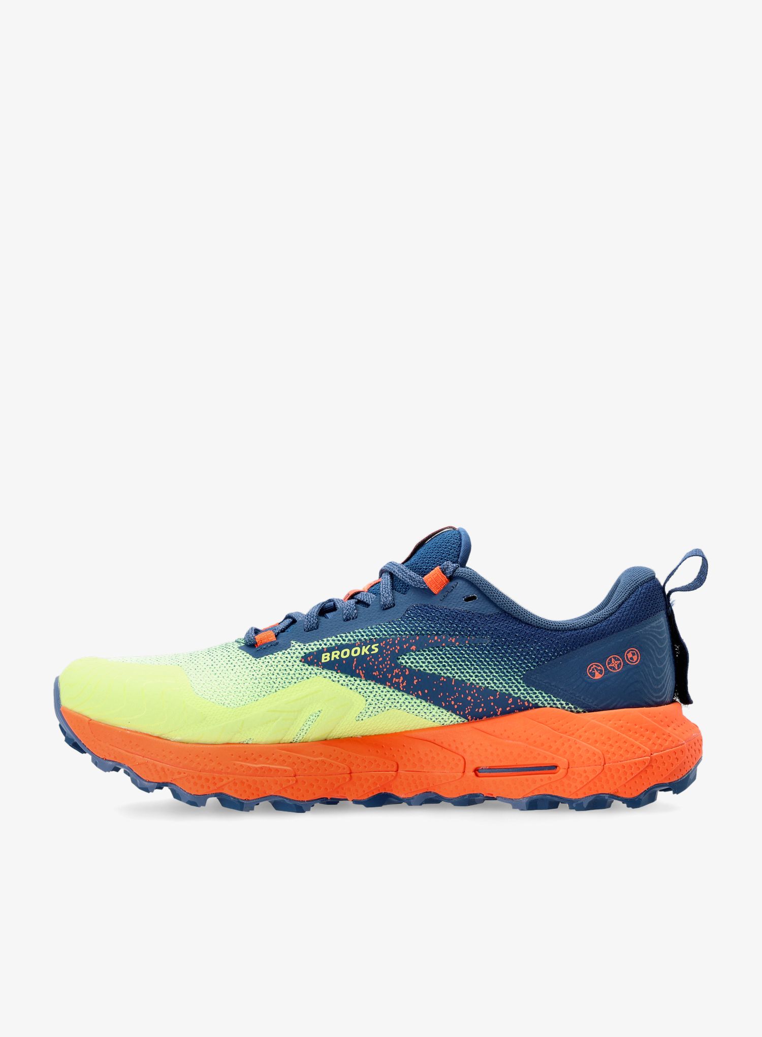 Trail tekaški čevlji Brooks Cascadia 17 - sharp green/navy/firecracker