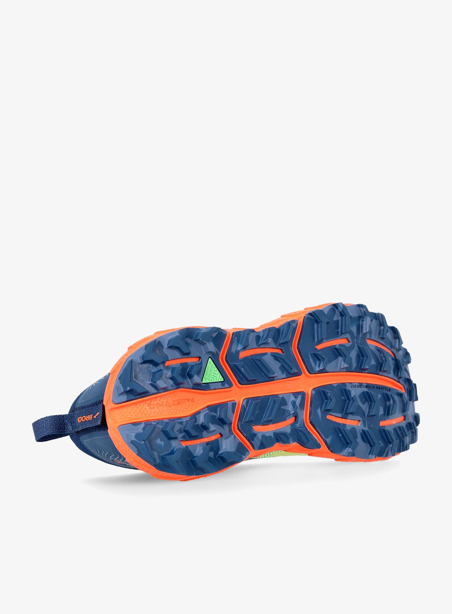 Trail tekaški čevlji Brooks Cascadia 17 - sharp green/navy/firecracker