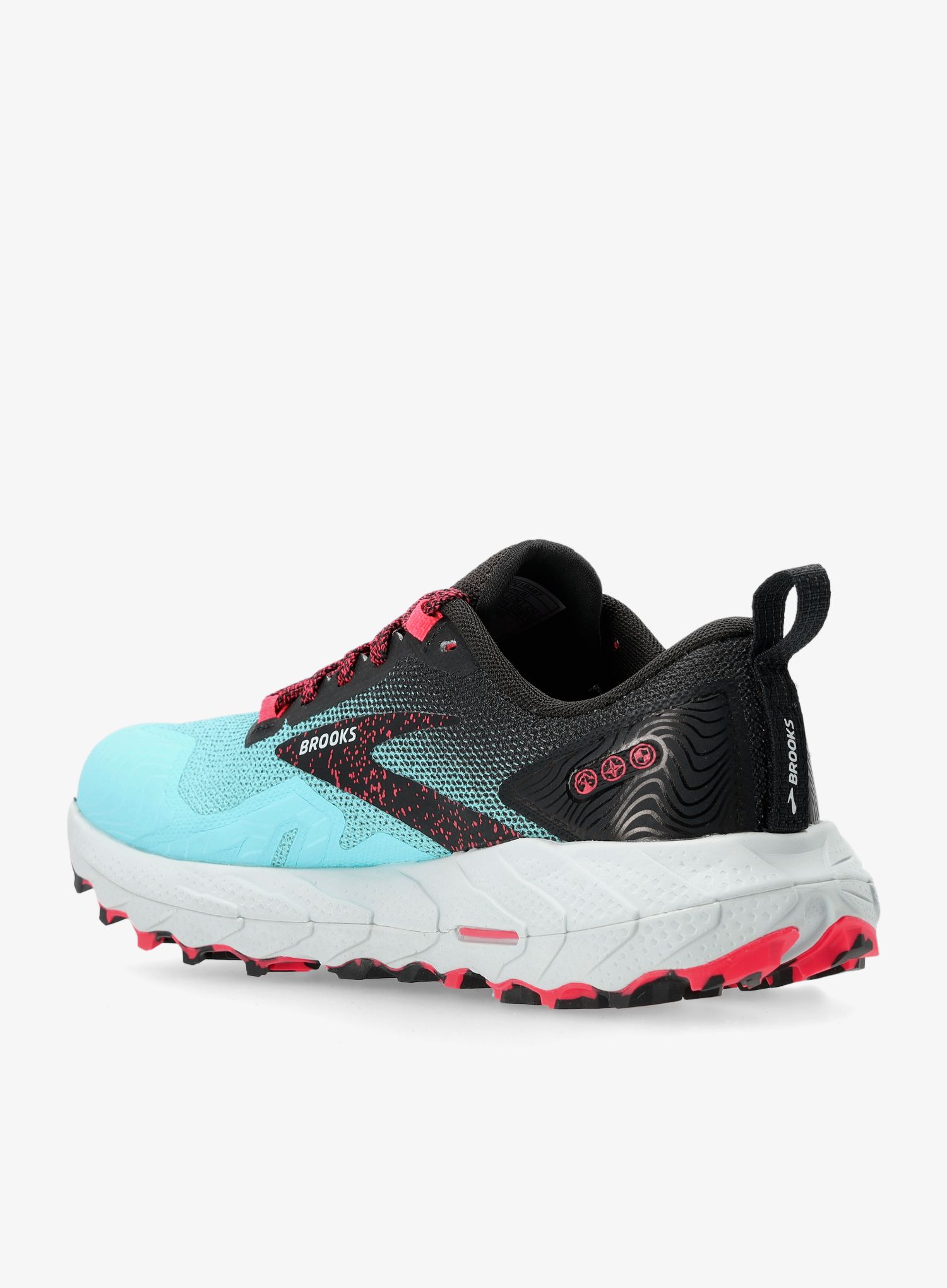 Ženski tekaški čevlji Brooks Cascadia 17 - bluefish/black/pink