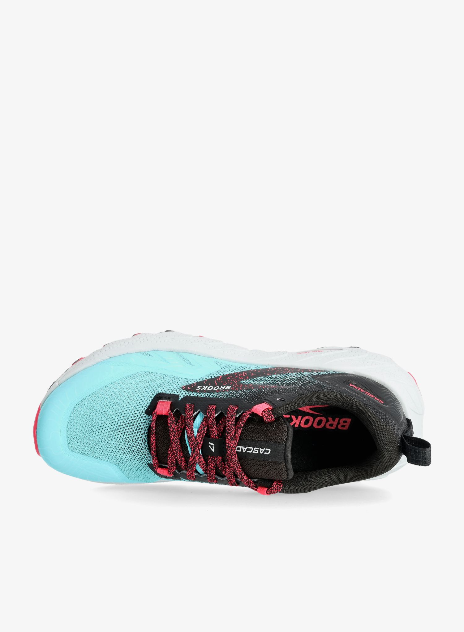 Ženski tekaški čevlji Brooks Cascadia 17 - bluefish/black/pink