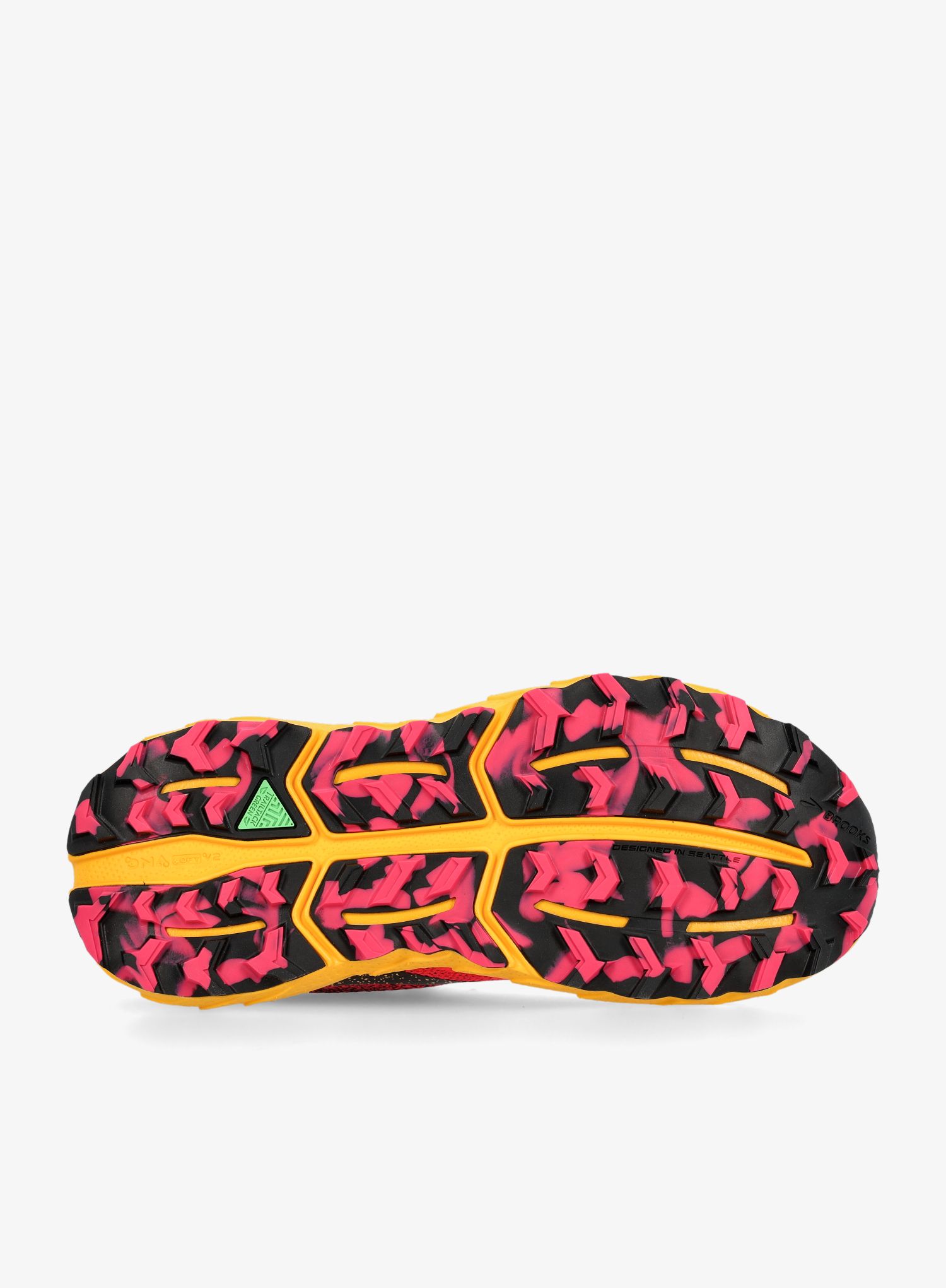 Ženski tekaški čevlji Brooks Cascadia 17 - diva pink/black/lemon