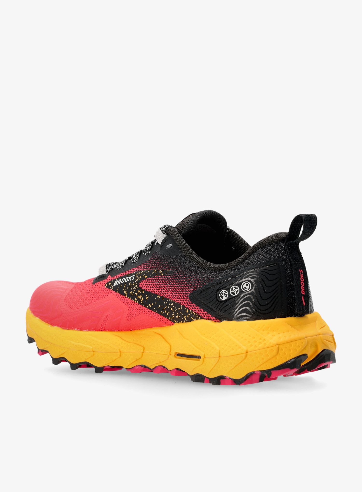 Ženski tekaški čevlji Brooks Cascadia 17 - diva pink/black/lemon