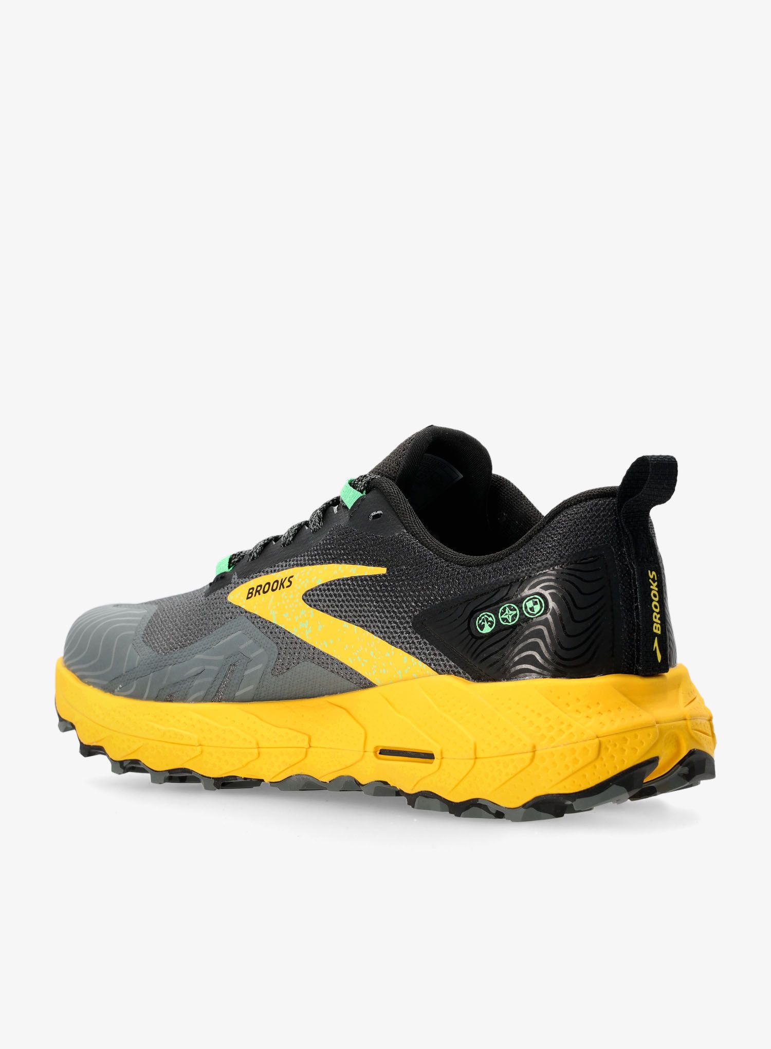 Trail tekaški čevlji Brooks Cascadia 17 - lemon chrome/sage