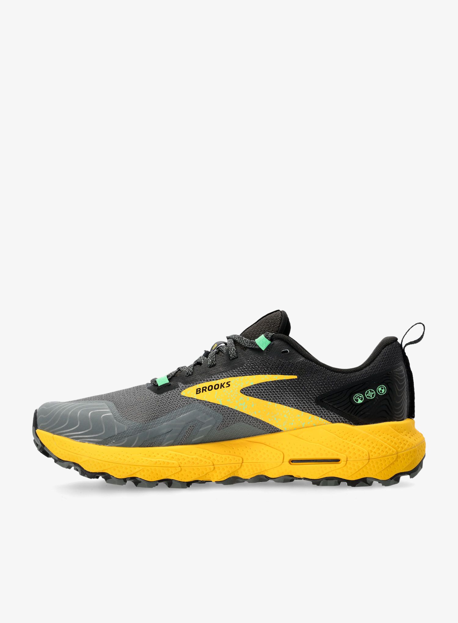 Trail tekaški čevlji Brooks Cascadia 17 - lemon chrome/sage