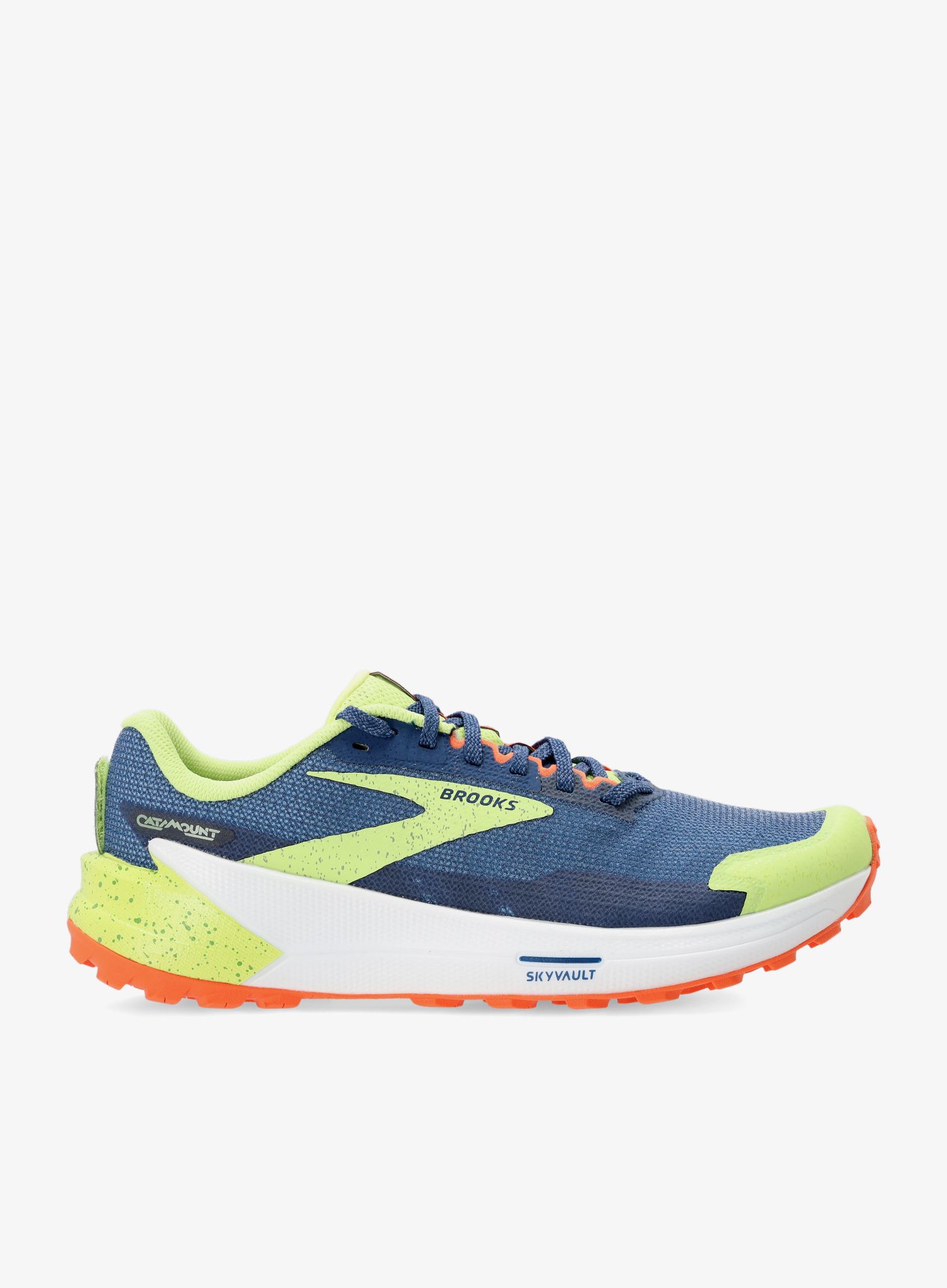 Trail tekaški čevlji Brooks Catamount 2 - navy/firecracker/sharp green