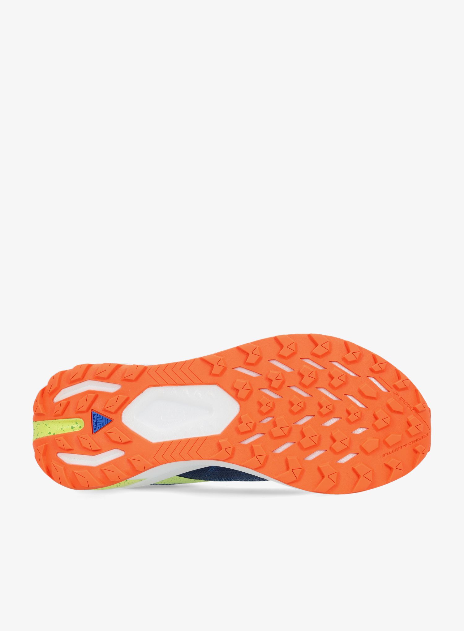 Trail tekaški čevlji Brooks Catamount 2 - navy/firecracker/sharp green