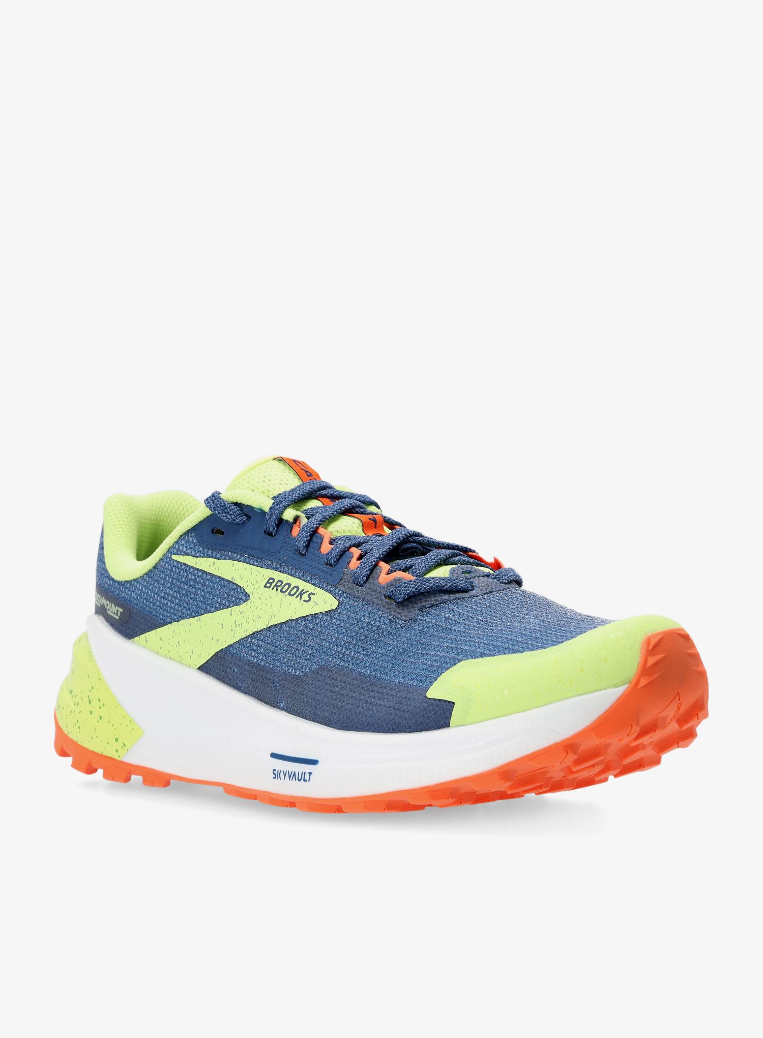 Trail tekaški čevlji Brooks Catamount 2 - navy/firecracker/sharp green