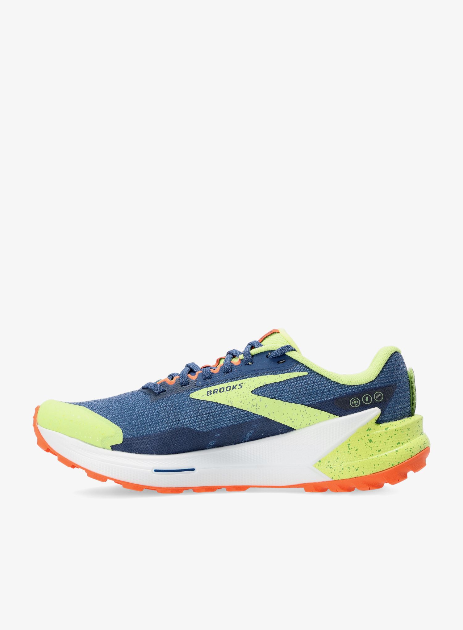 Trail tekaški čevlji Brooks Catamount 2 - navy/firecracker/sharp green