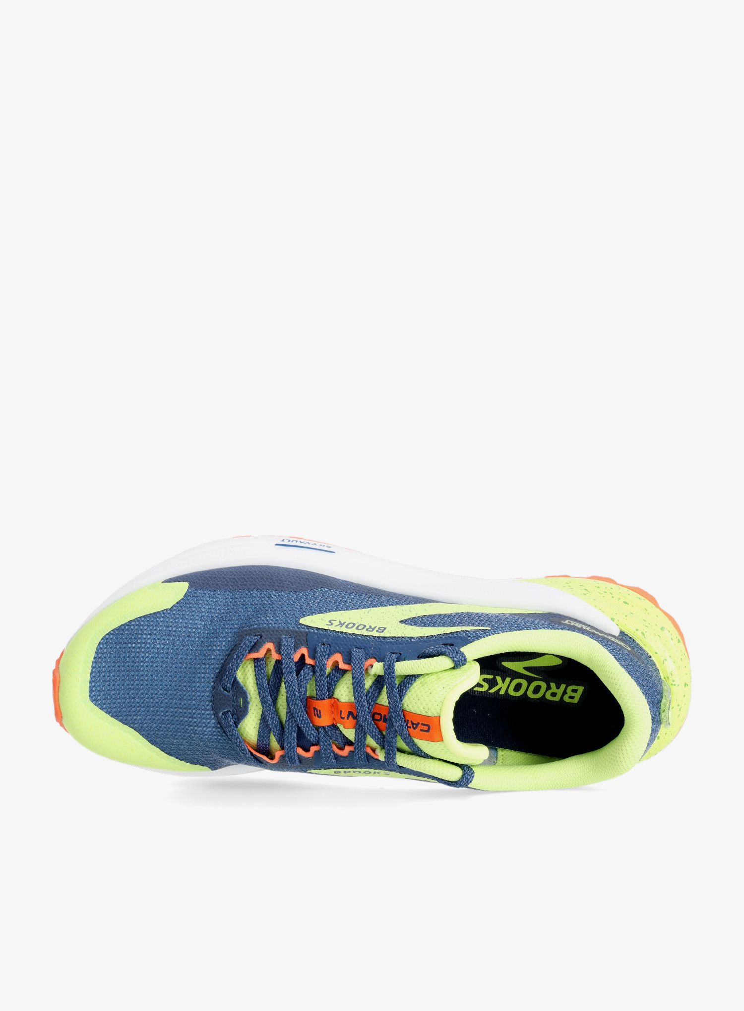 Trail tekaški čevlji Brooks Catamount 2 - navy/firecracker/sharp green