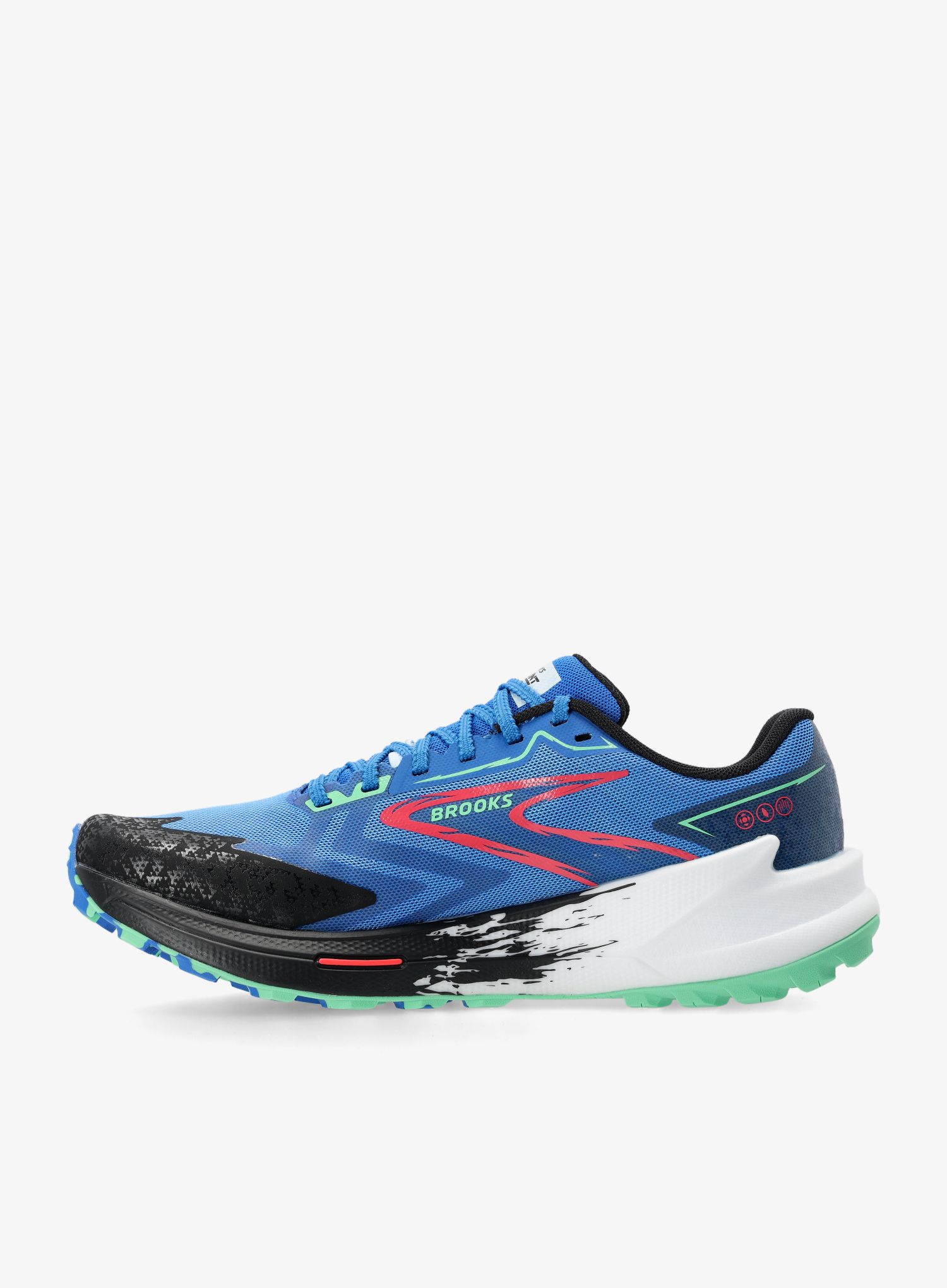 Trail tekaški čevlji Brooks Catamount 3 - victoria blue/black/spring